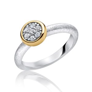 Samlering i sølv med Zirkonia