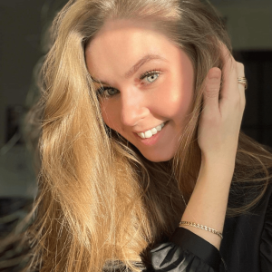 Panser armbånd i forgyldt sølv