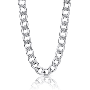 50% RABAT Panserkæde i sølv